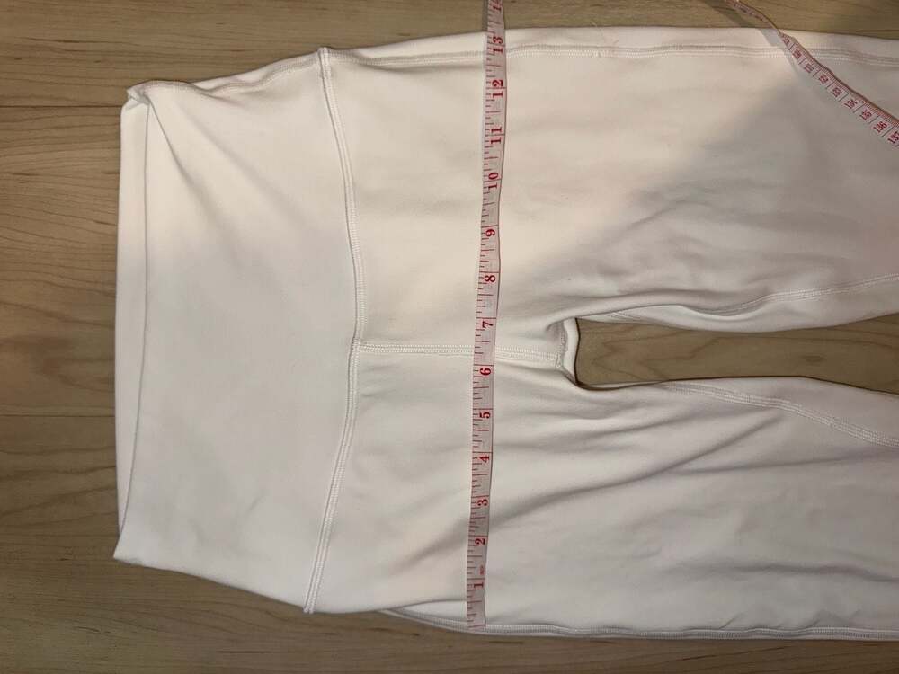 Lululemon Align High-Rise Pant 25" White Size 4 - Picture 5 of 8
